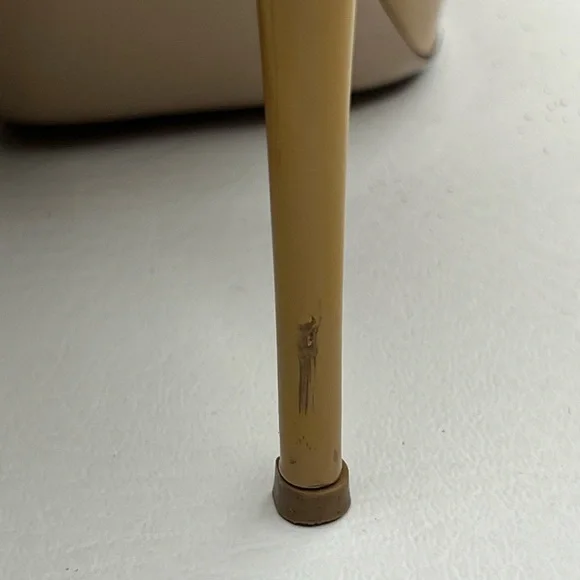 Valentino Garavani bow Nude patent platform pumps Size 37/ 7 EXCELLENT - Picture 7 of 9